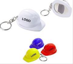 Hard Hat Bottle Opener Keychain