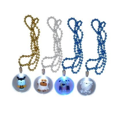 Necklace with LED Mark
