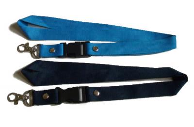 High density polyester ID card lanyard