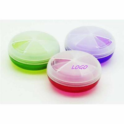 Portable Three Screw Cap pill case