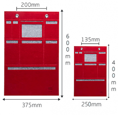 Wall pockets