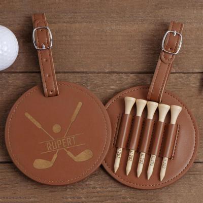 Saddle Collection Golf Tee Holder