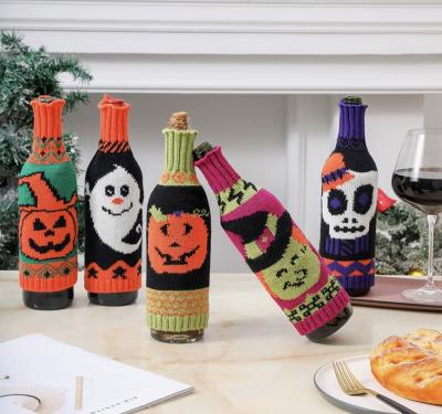 Knitted Wine Bottle Set