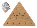 Pine Board Triangle Game