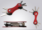 foldable key holder