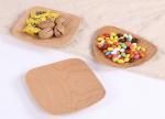 Wooden snack plate