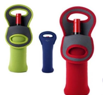 Neoprene Wine Bottle Tote bag
