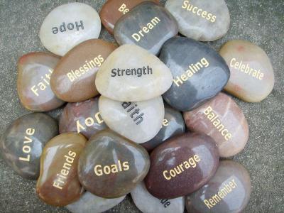 River Rock Paperweight