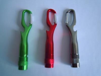 Carabiner Bottle Opener with Led light