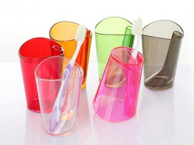 Promotional 2 in 1 Tooth Mug with Toothbrush Holder