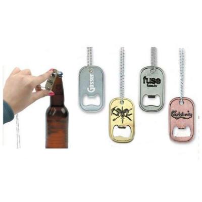 Dog Tag with Bottle Opener
