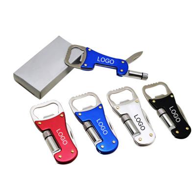 LED Bottle Opener with Knife