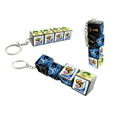 Advertising Rubik's Cube Key Ring