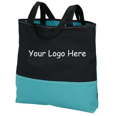 Two Tone Polyester Tote