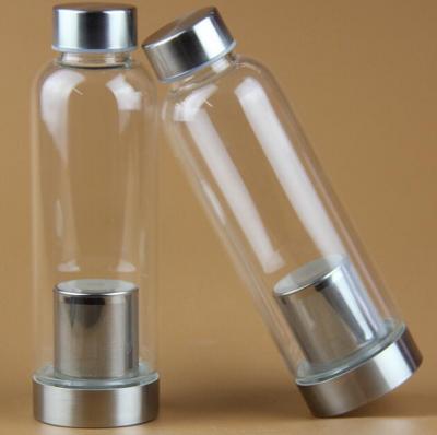 Glass Drink Tea Water Bottles With Tea Infuser