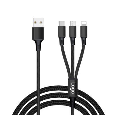 Nylon 3-in-1 Charging Cable