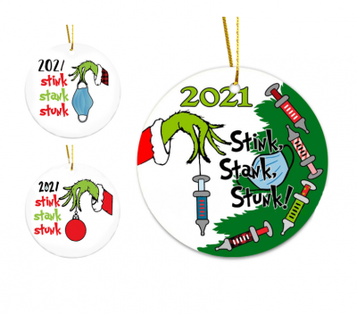 Ceramic Christmas tree ornaments