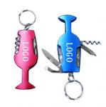 Multifunctional tools Keychain - Wine Goblet