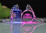 3D Laser Crystal LED Keychain